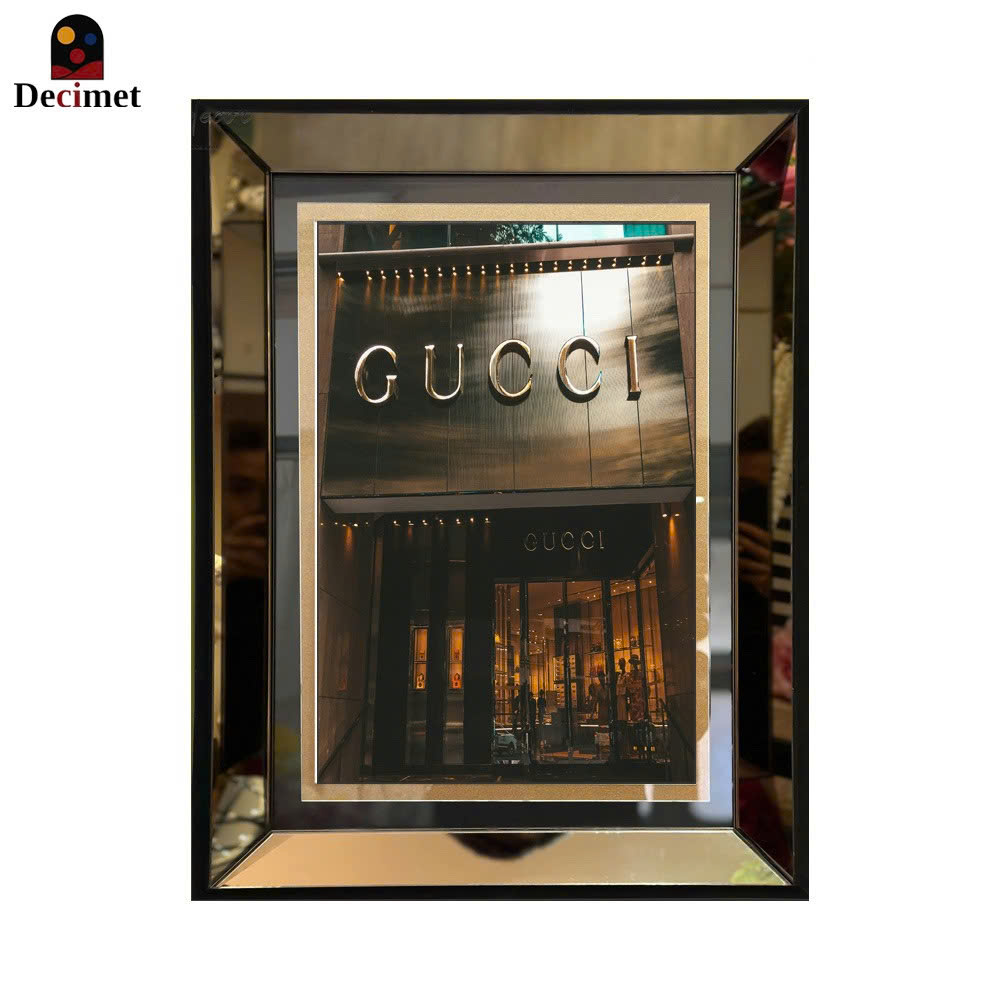 Tranh Khung Gương Trà Gucci In HCMC