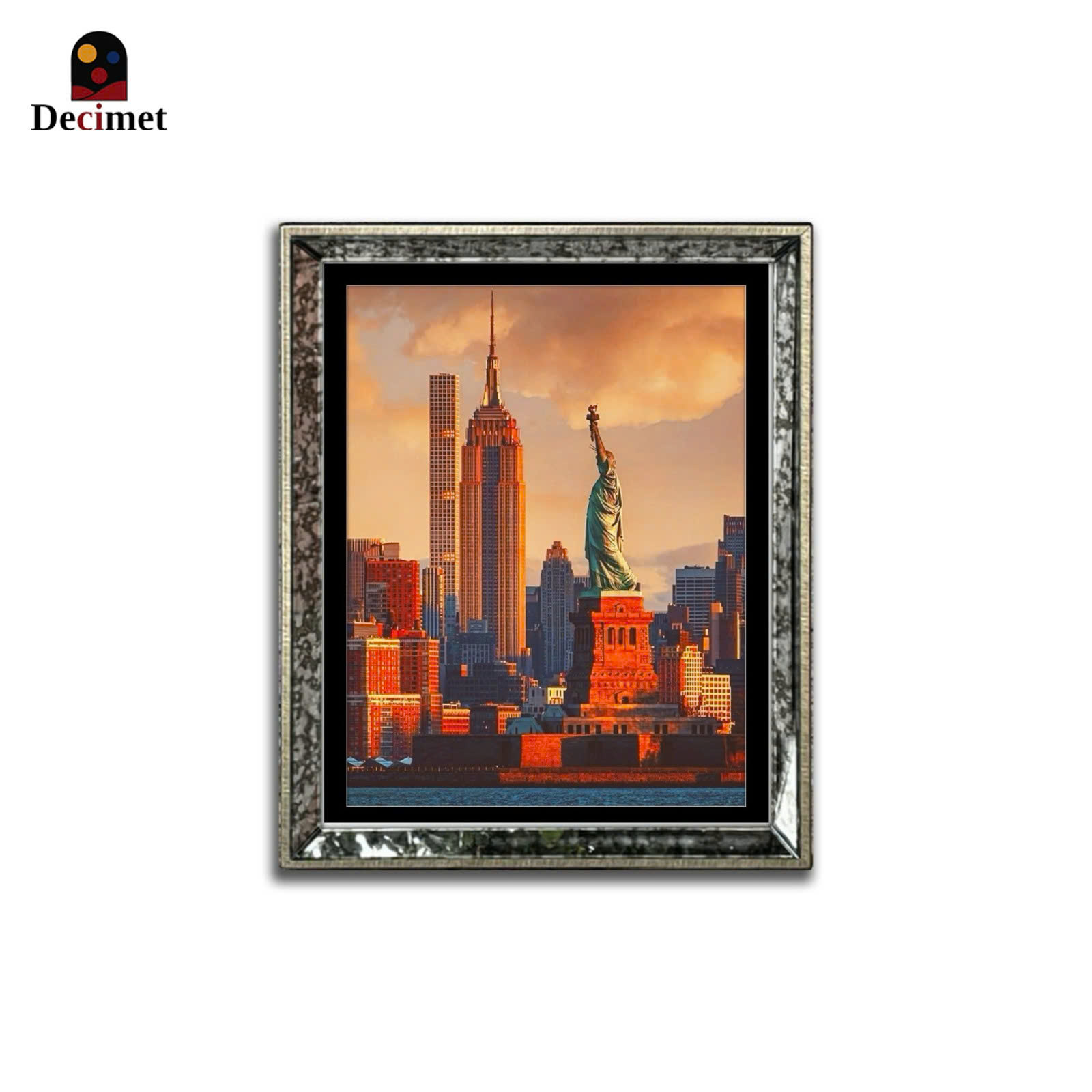 Rainy Day Mirror Frame Painting In New York