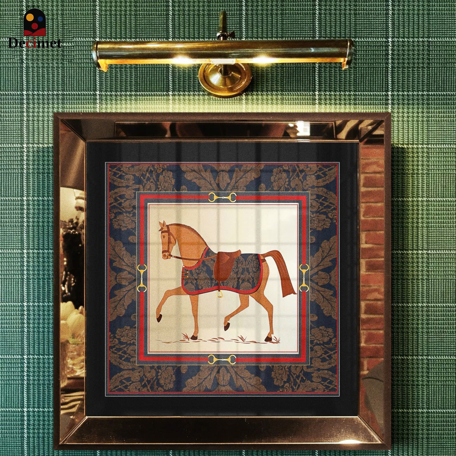 H-Teke Mirror Frame Painting