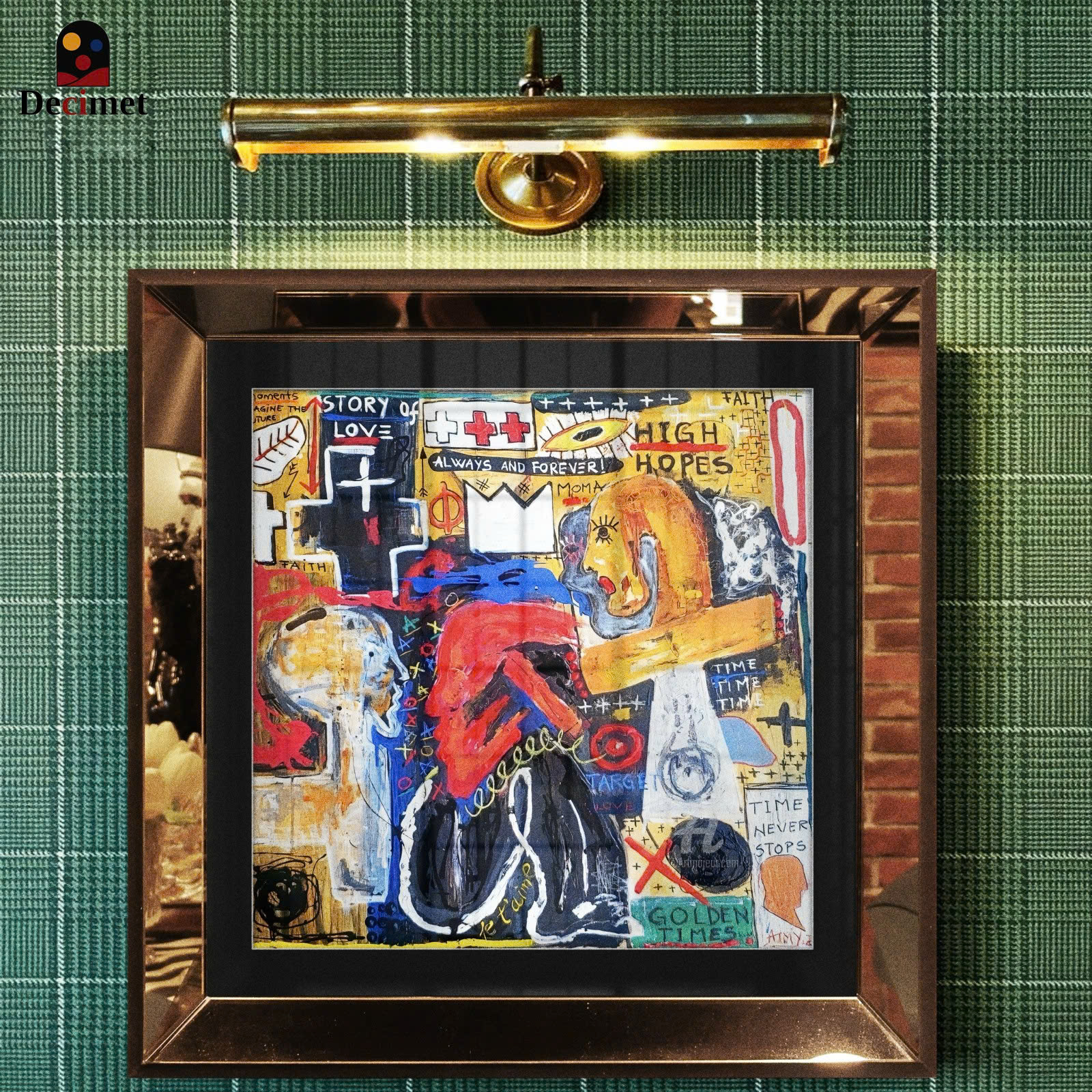 Story Of Love Mirror Frame Painting
