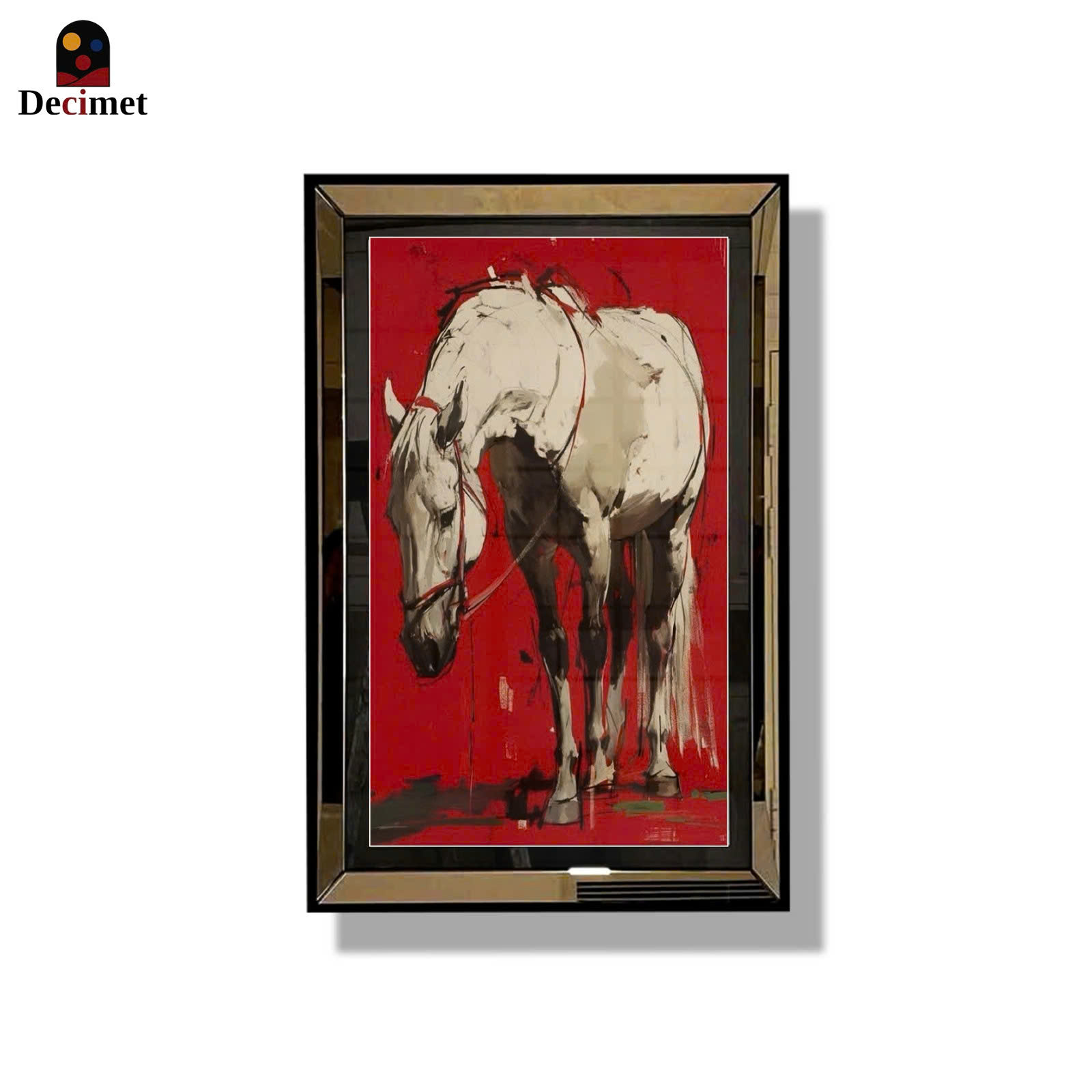 Arabic Dream Art Tea Mirror Frame Painting