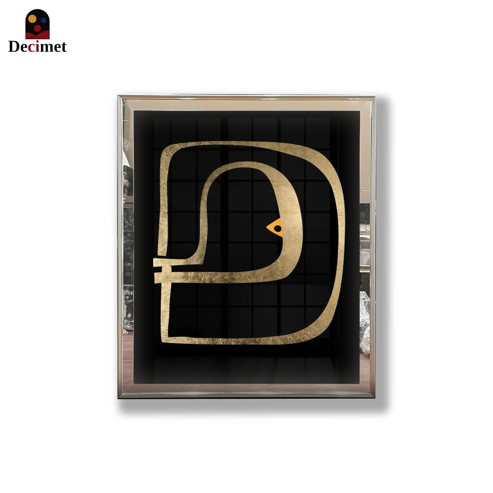 Mirror Frame Painting with 1 Composite Border D Object